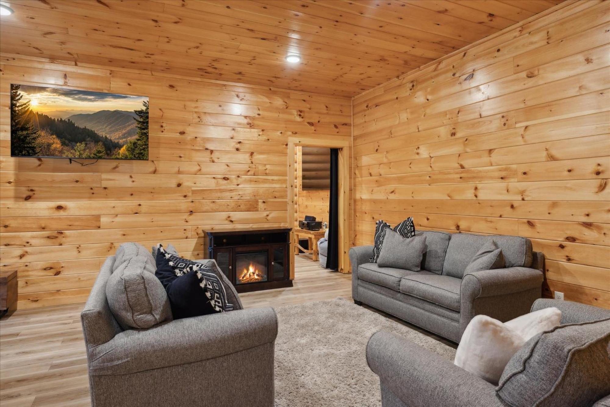 Hot Tub Fire Pit Game Room Theater Easy Access Sleeps 12 - Black Bear Lodge Pigeon Forge Εξωτερικό φωτογραφία